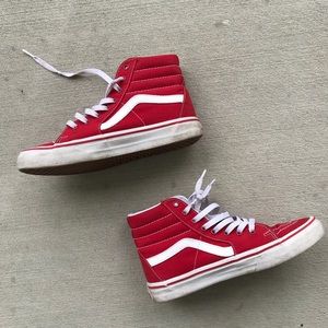 Vans Red Sk8-Hi
